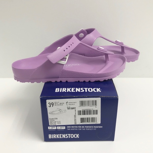 NEW! Birkenstock Gizeh EVA sandals lavender - Picture 2 of 7
